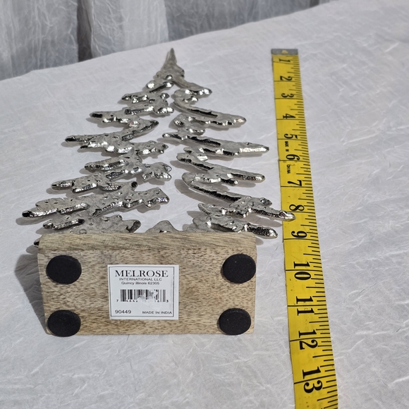 Elegant Silver Holiday Tree by Melrose 1422 - Picture 6 of 6